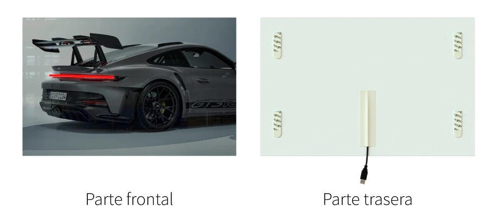 Póster de coche LED