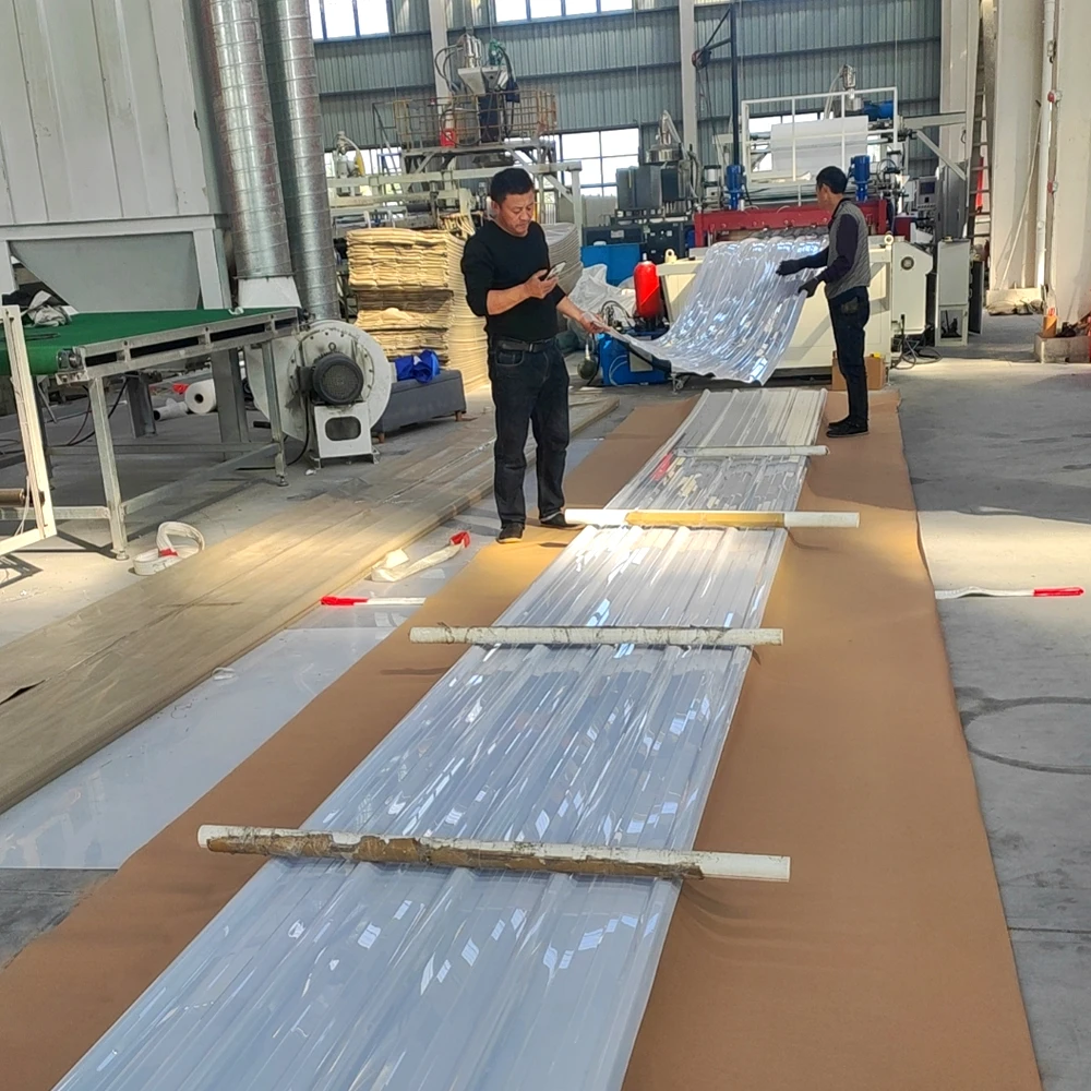 Factory Price Customizable Transparent Translucent PC Sheet Fiberglass Corrugated Roofing Daylighting Hotels Parks Warehouses