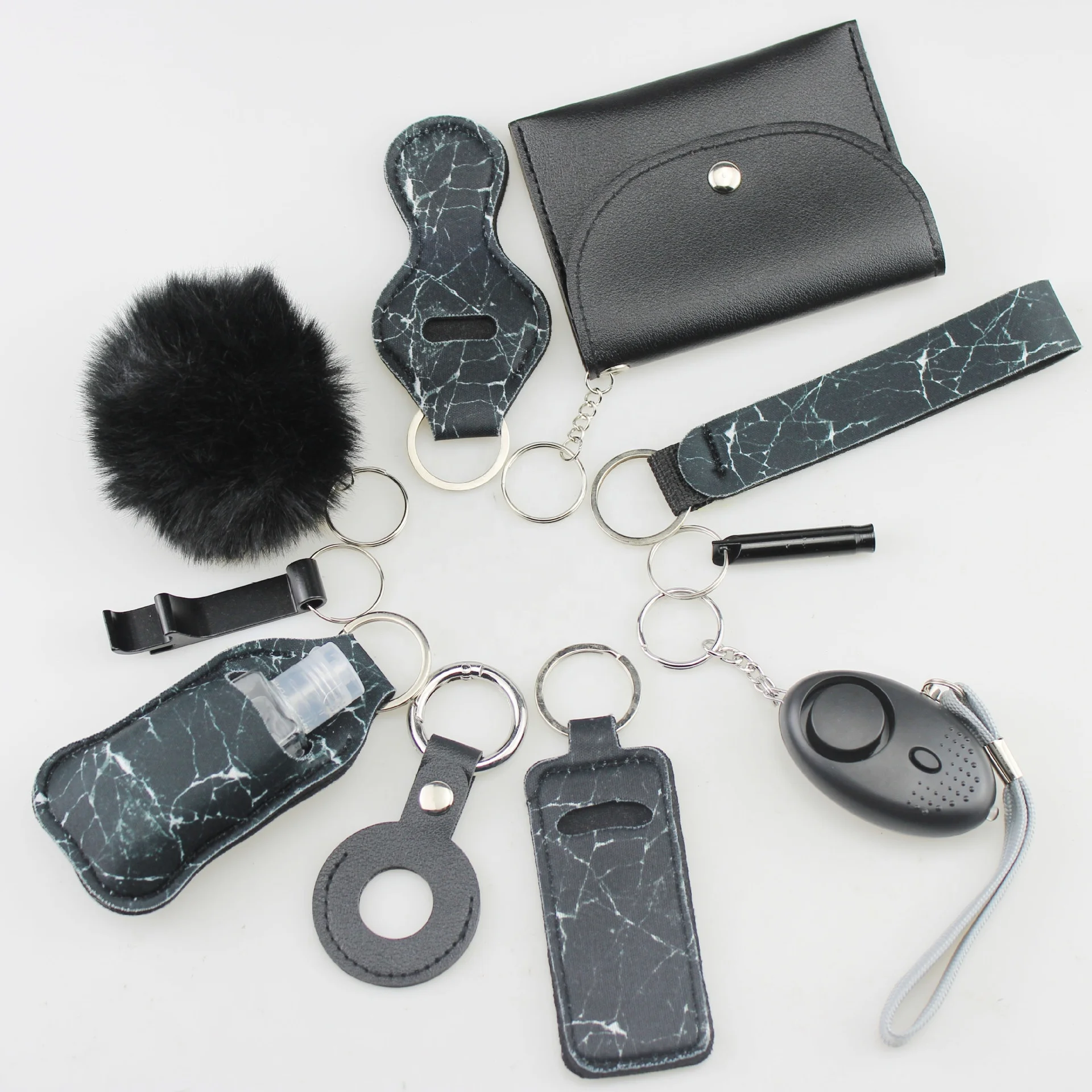 Wholesale Self Defense Keychain Set Safety Fashion