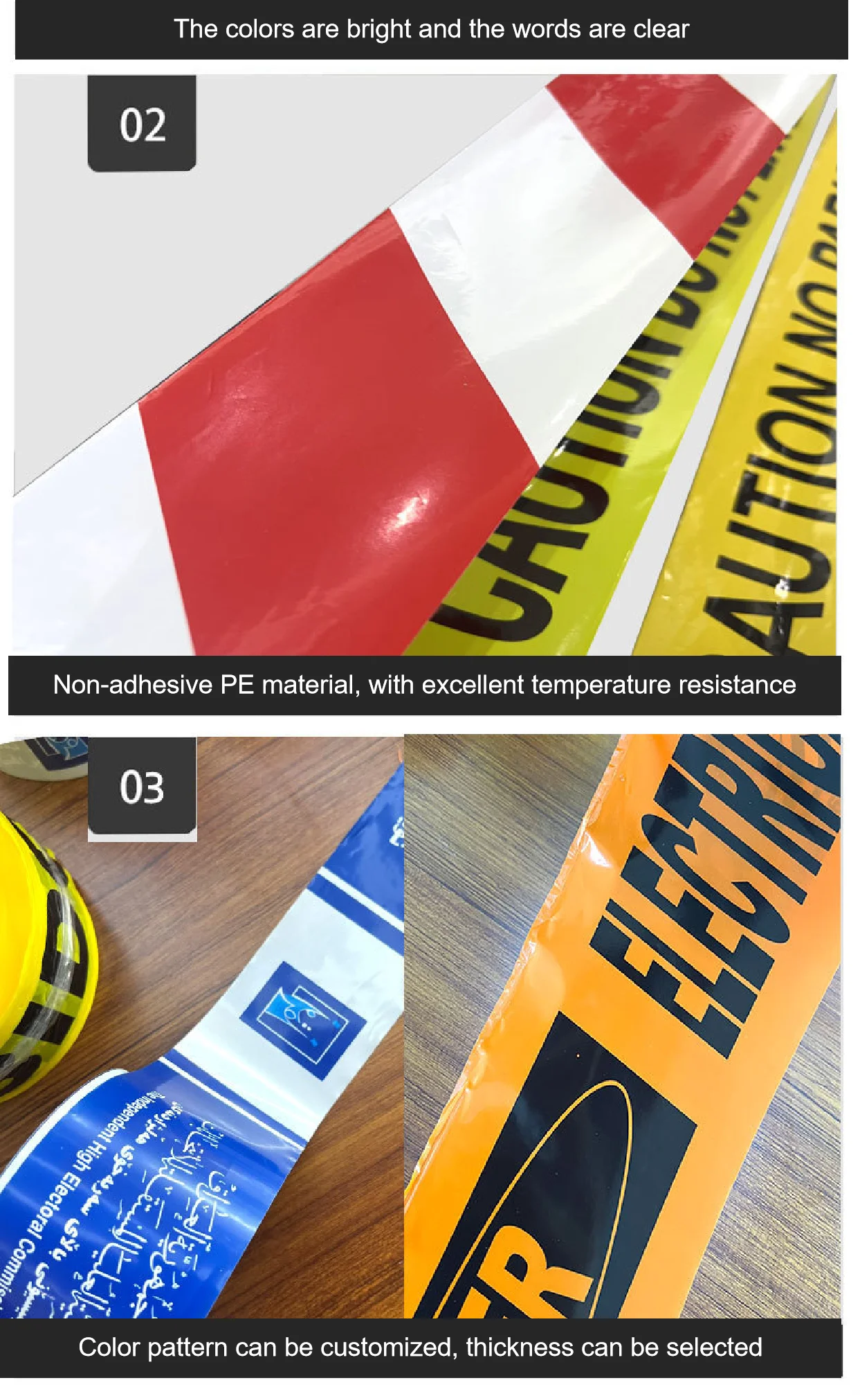 Pe Warning Tape Caution Warning Tape Warning Tape Machine Buy Pe