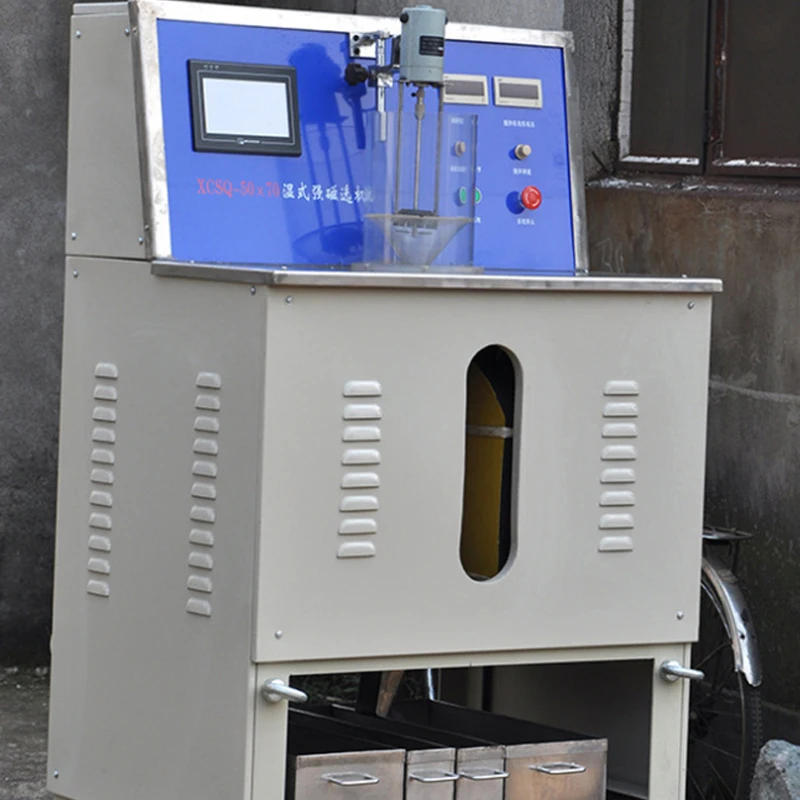 High Intensity LZCSQ Lab Wet Strong Magnetic Separator for Metal Mineral Processing