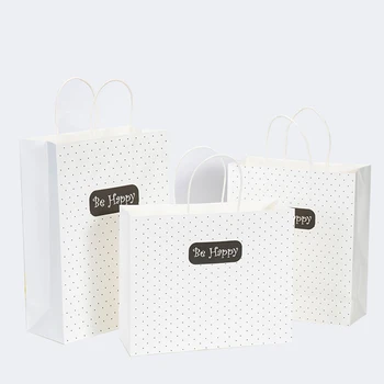 Technology Manufacturing Supplier China Kraft Logo Printed Paper Bags