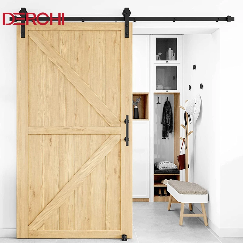 Wood Simple Barn Doors Soundproof Interior Sliding Doors
