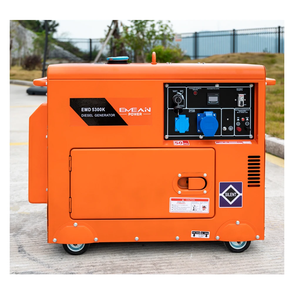 3kw diesel Generator Silent Gasoline dynamo Generator 3kva 3kw 220v 3kw 3000 Watt for Cargo Van diesel Silent Generator