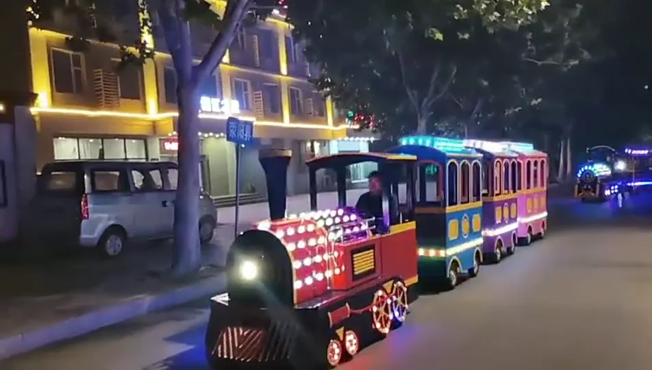 Vintage Carnival Indoor Outdoor Party Train Ride Small Electric