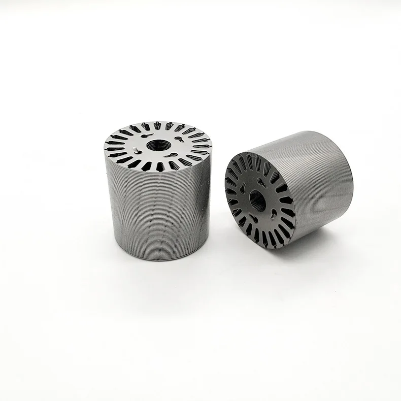 High Quality Magnetic Generator Rotor and Stator with Stacked Silicon Core
