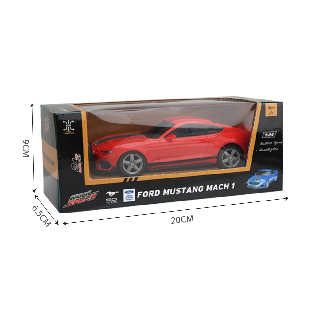 1:24 Remote Control Ford Mustang Mach 1 Sport Model RC Car