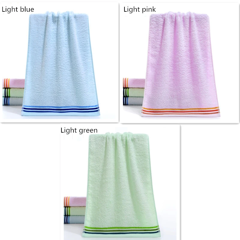 Home Textile Supplier 3 Color Satin Absorbent Hand Towels White Face custom towels details