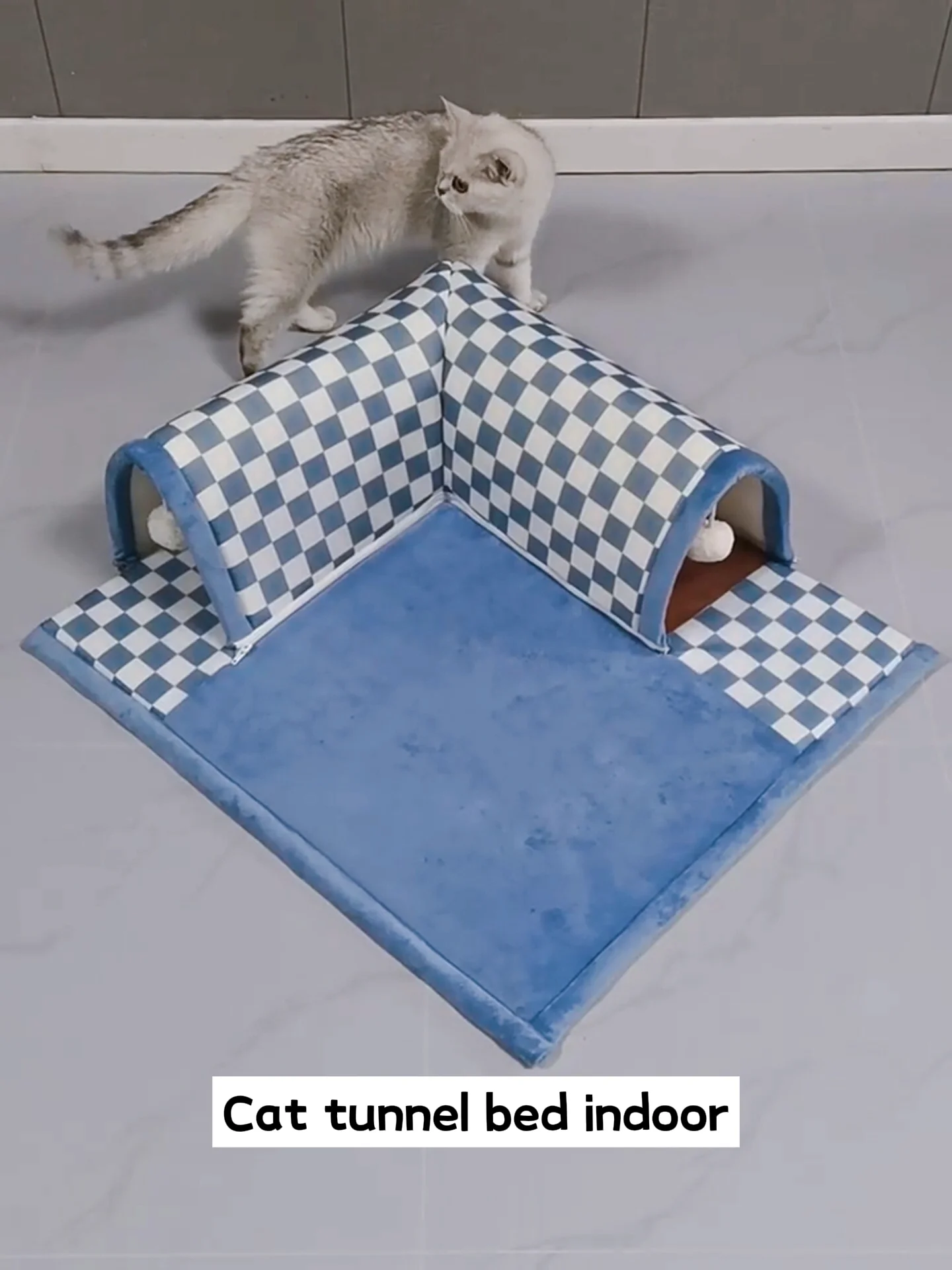 Cat Bed Cat Play Tunnel Cat Donut Cat Tunnel Bed With Central