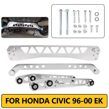 thumbnail image 2 of AOXOMS Adjustable Rear Lower Control Arm Kit With Subframe Brace For Honda Civic 96-00 EK 2 of 5