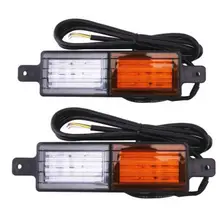 ISU-ZU Truck Rear Lamp 12V-24V Tail Lights with Red Lens and Yellow Light Color New Condition
