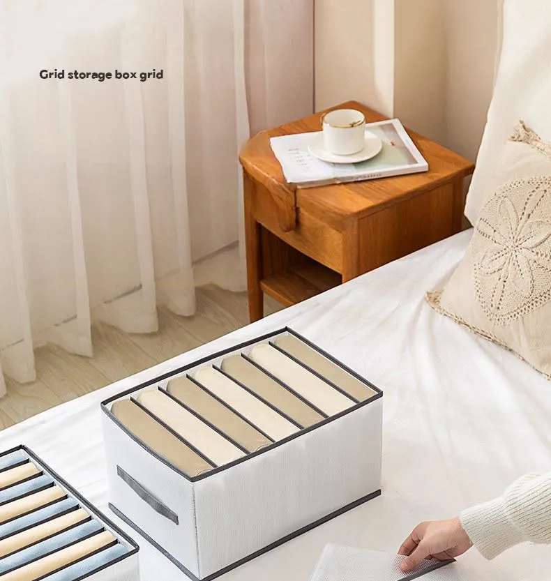 Wardrobe Clothes Organizer Jeans Organizer Closet Drawers Organizers and Storage Bins for Bedroom Clothing