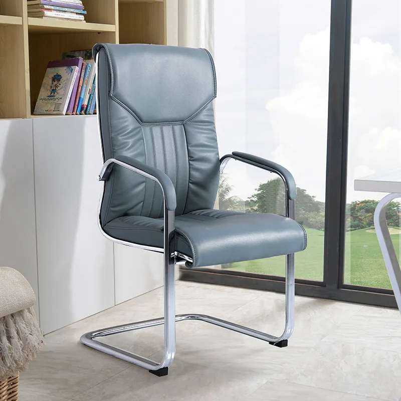 Modern Office Computer Manager Leather Visitor Chairs Seat Comfortable Conference Luxury Executive Chair Furniture Set Wholesale image 5