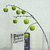 8 apples, green