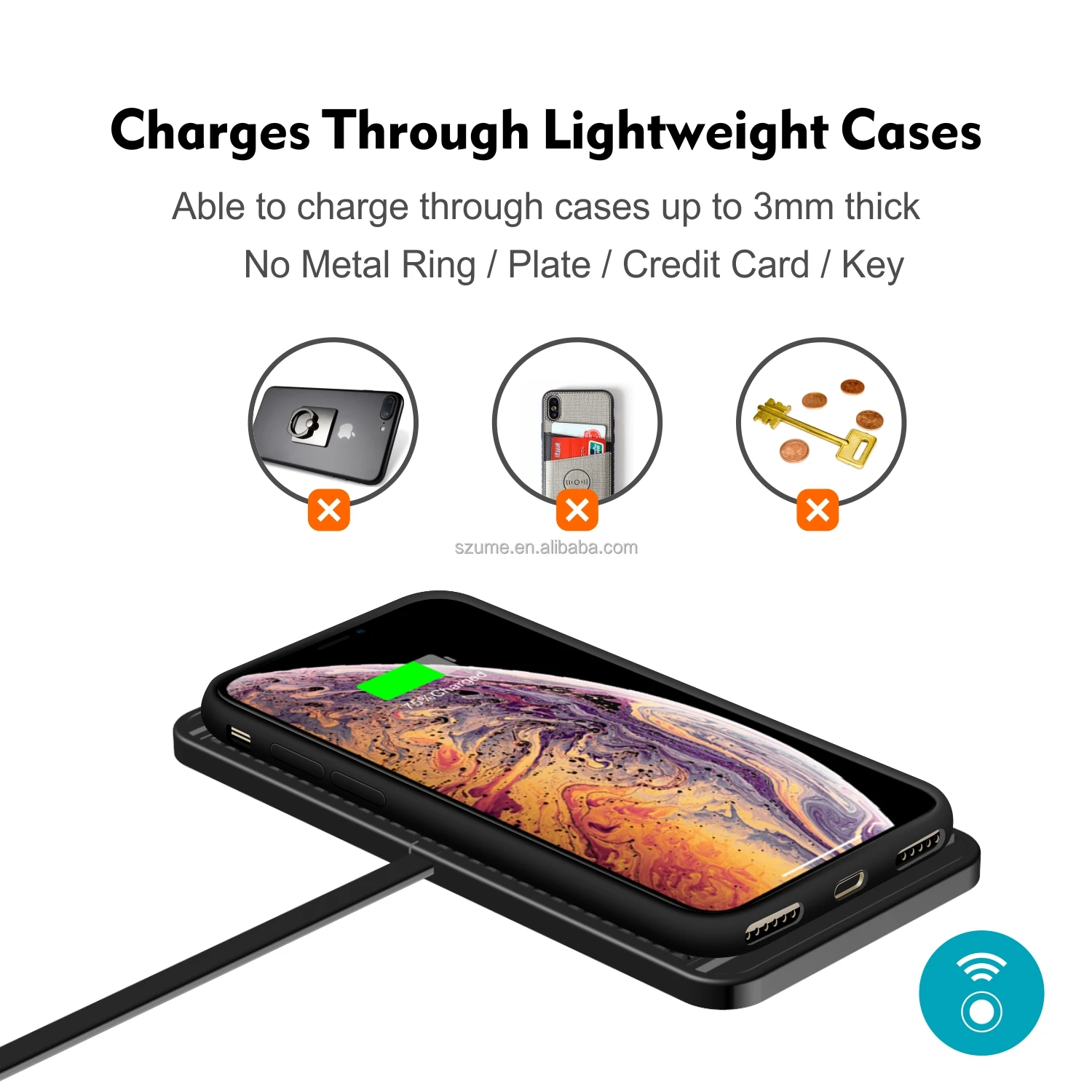 Automatic Wireless Car Charging Pad 10W - Image 5