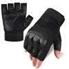 half finger-soft shell black-l