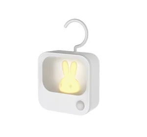 2022 New Rechargeable Wireless Motion Sensor Indoor Wall Baby  Led Children's Night Lights Lamp