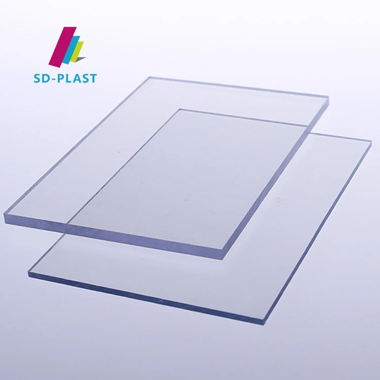 Factory Price 2050x3050mm Clear Color Solid Polycarbonate Sheet Plastic ...