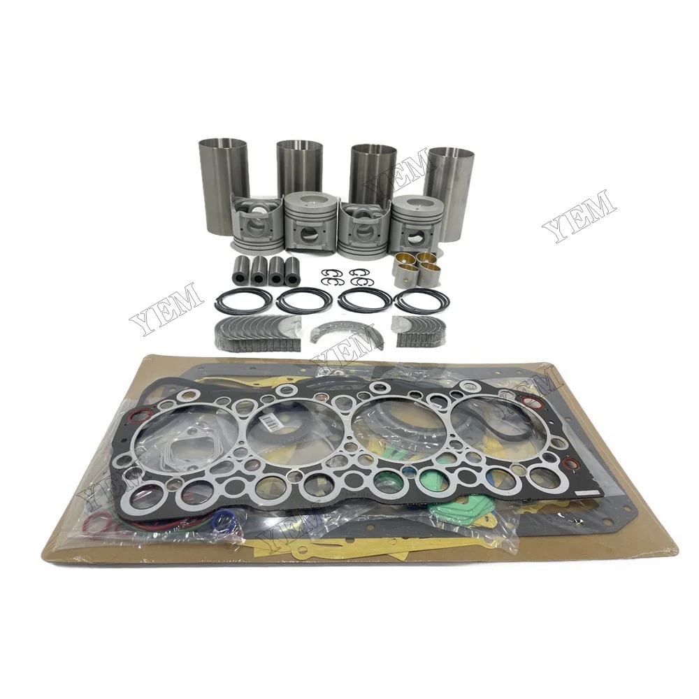 Overhaul Kit With Bearing Set Compatible for Mitsubishi 4D35 Engine Parts Best Quality 2