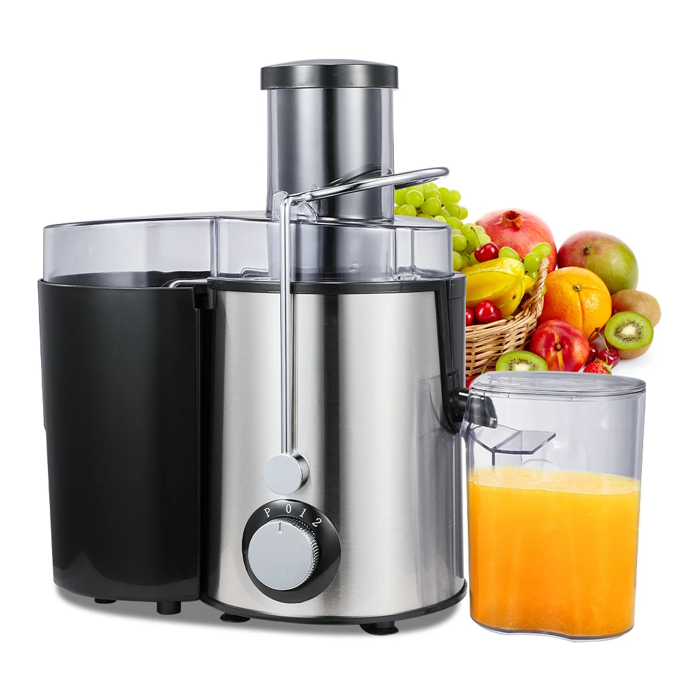Portable Centrifugal Juicer Extractor Dual Speeds Juicer for Home Kitchen Easy Juicing