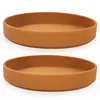 Training plate - brownish-yellow