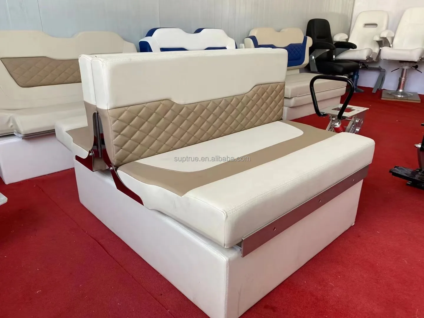 Suptrue Yacht Ship Multifunction Back To Back Boat Seats Marine Sofa