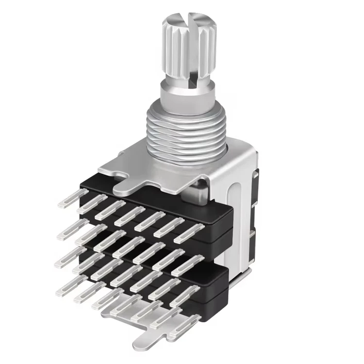 Soundwell RS22 Rotary Switch Potentiometers & Rheostats Audio Volume Control for Speakers and Audio Devices