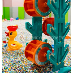 Three Wheeled Hourglass Hygienic & Soft Fence Sensory Sandbox Indoor Playground Sand Pit Toys for Kids for Safe Toddler Play