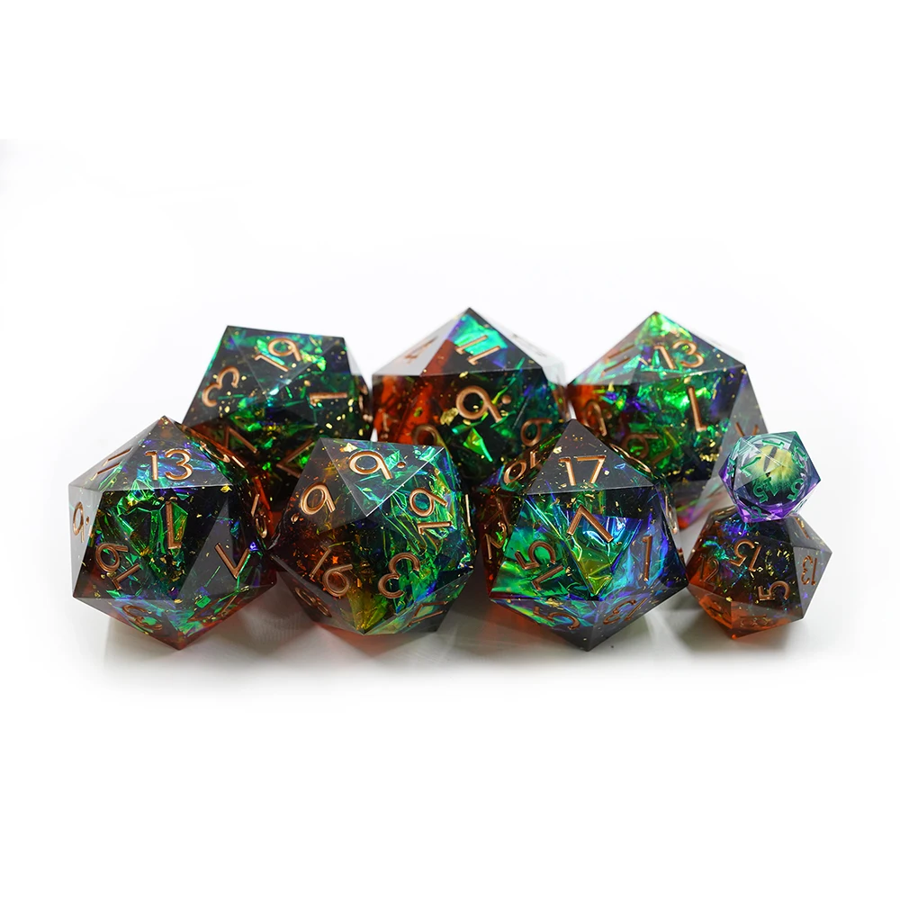 Yushun Dau gegant D20 Jumbo 50mm de gran poliedre fet de resina per a jocs de rol D&D