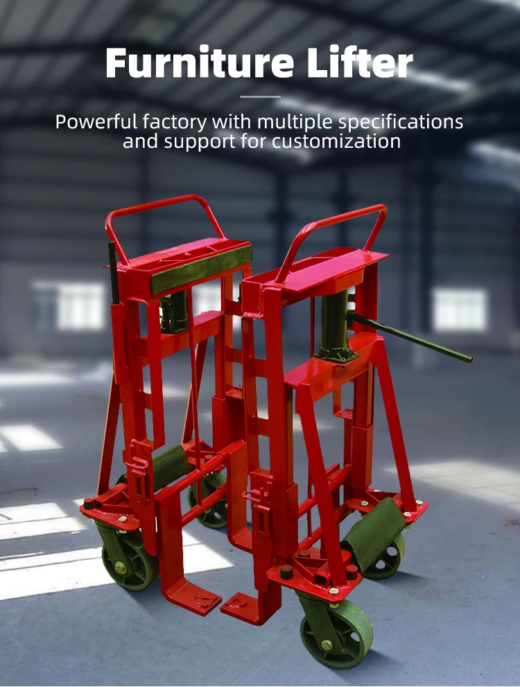 2023 Hotselling 1800kg Hydraulic Safelift Equipment Movers Hydraulic Furniture Mover Lift Trucks