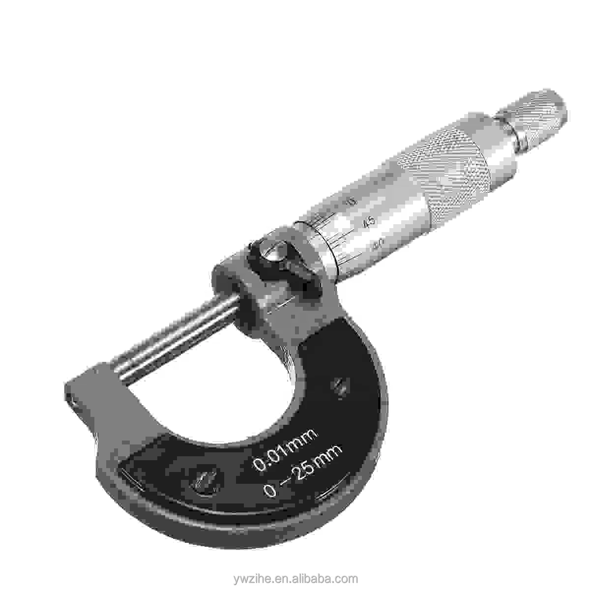 0-25mm Outside External Micrometer Metric Gauge Caliper Measuring Tool With Box 