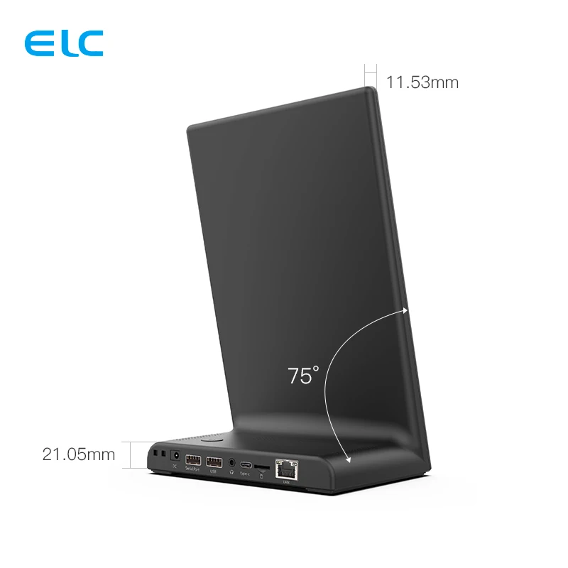 ELC WL1036T 10.1inch RK3566 Touch Panel Devices Customer Feedback Hotel Ordering Devices Android 11 L Shape Devices
