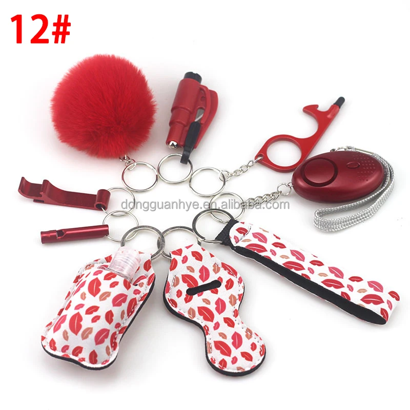 Wholesale Bulk Self Defense Key Chain Accessories Personal Luxury Women