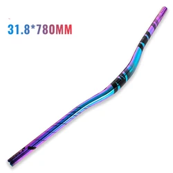 Оптовая продажа manillar горный велосипед руль алюминиевый сплав рукоятка дикий гусь цвет ручки 780 мм изменены детали для велосипеда