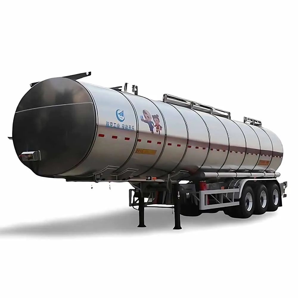 Factory Price 3/4Axles 35000Liters 40000Liters Fuel Transport Tanker Carbon Steel Oil Tank Petrol Truck Trailer