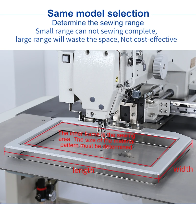 Automatic xc 3020 G type computer design pattern sewing machine