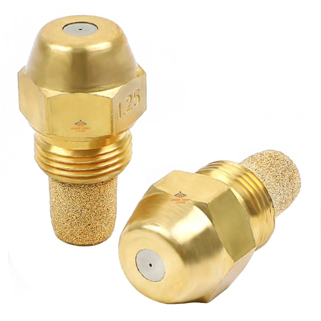 Brass Low Noise Strainer Filter 1/4" 9/16" Full/hollow Cone Spray Mist