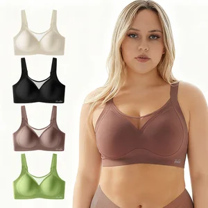 Supportive High Quality Xxx L 5XL Hot Women Bra 2026 New Summer Fashion Bras Push up Soutien Gorge Plus Size High Intensity Bra