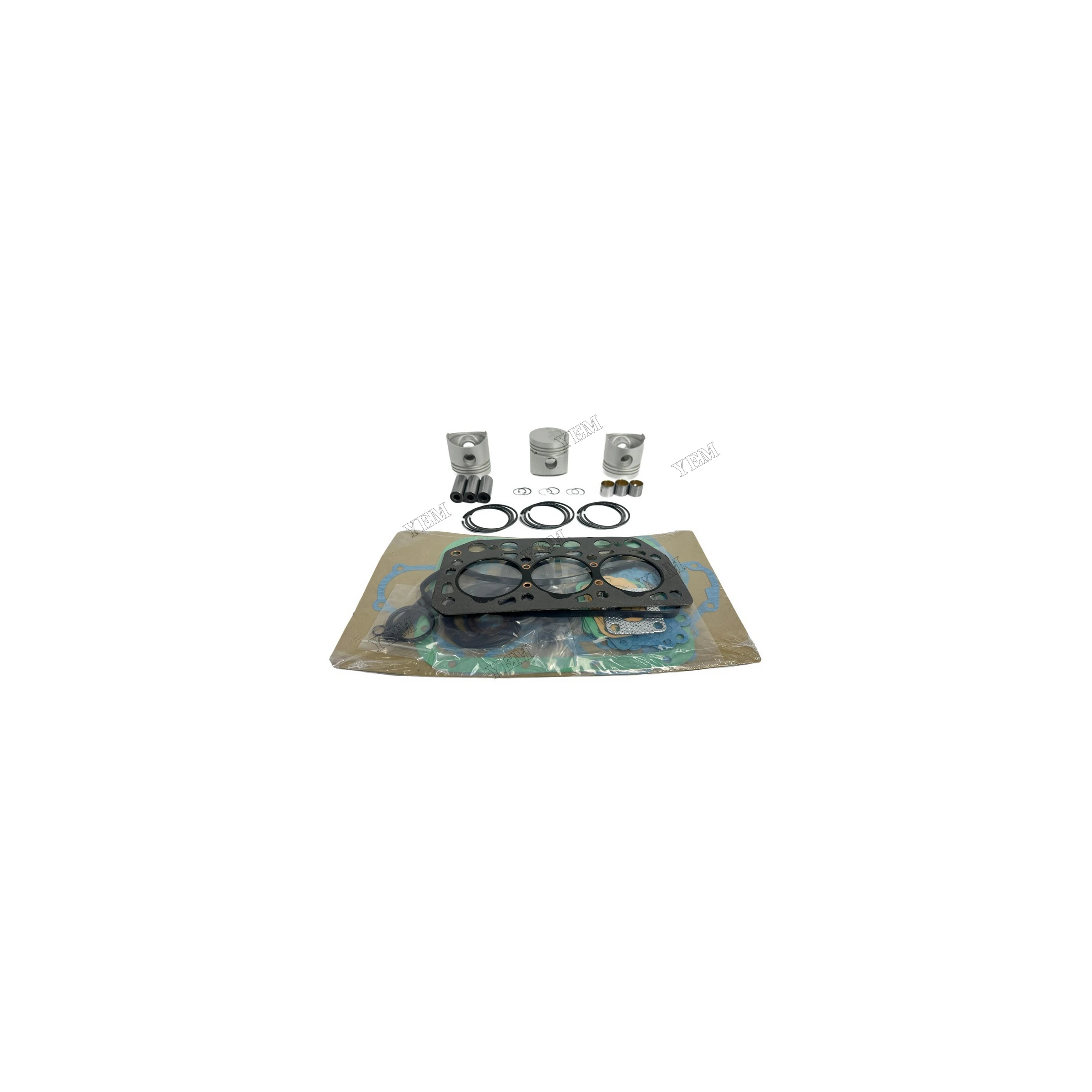 K3E Engine Rebuilding Kit With Cylinder Gasket Set Piston Rings Fits for Mitsubishi Engine Replacement Parts