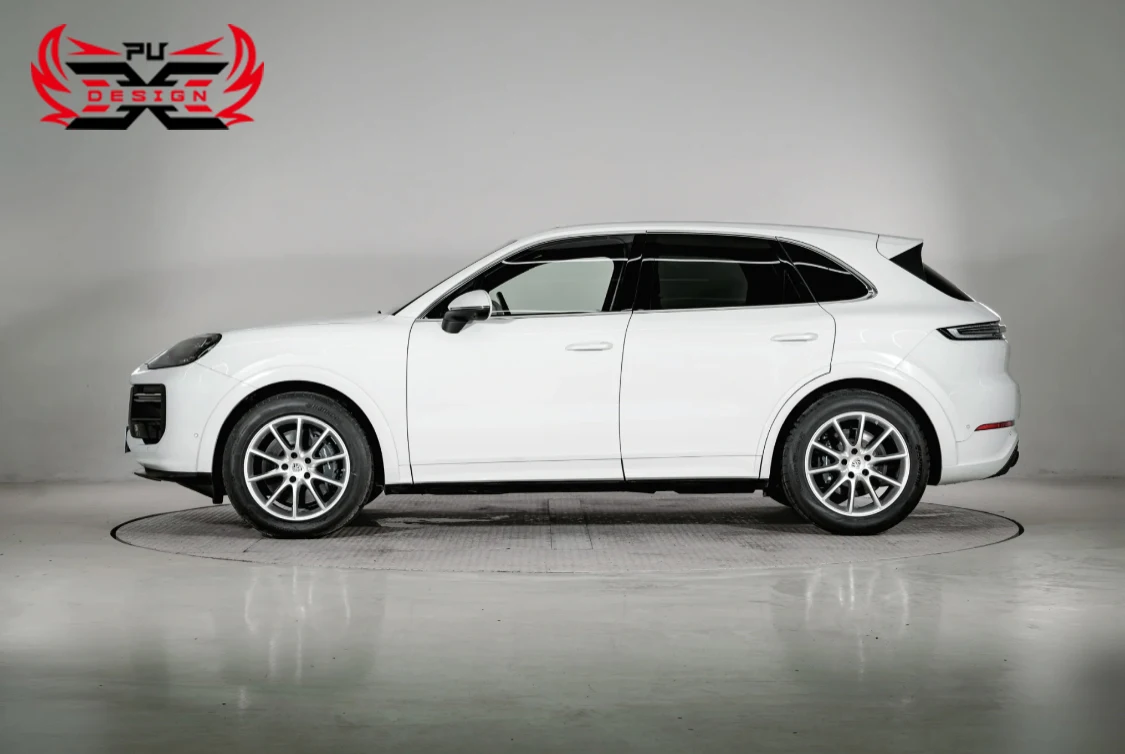 For 2024 Porsche Cayenne Coupe E3 9Y0.2 Upgrade 9YA Turbo GT Front Bumper Wheelbrow Dry Carbon Rear Diffuser Roof Spoiler