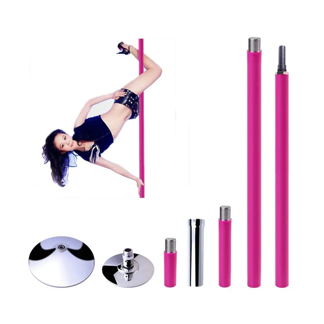 Buy Pink Silicone Dance Pole at Best Prices