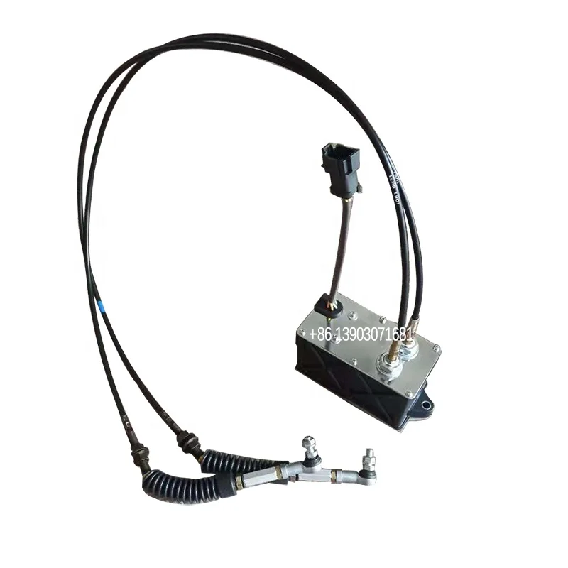 Throttle Motor Governor With Single Cable 6 Plug 247-5232 For CAT 325B 320B 3116