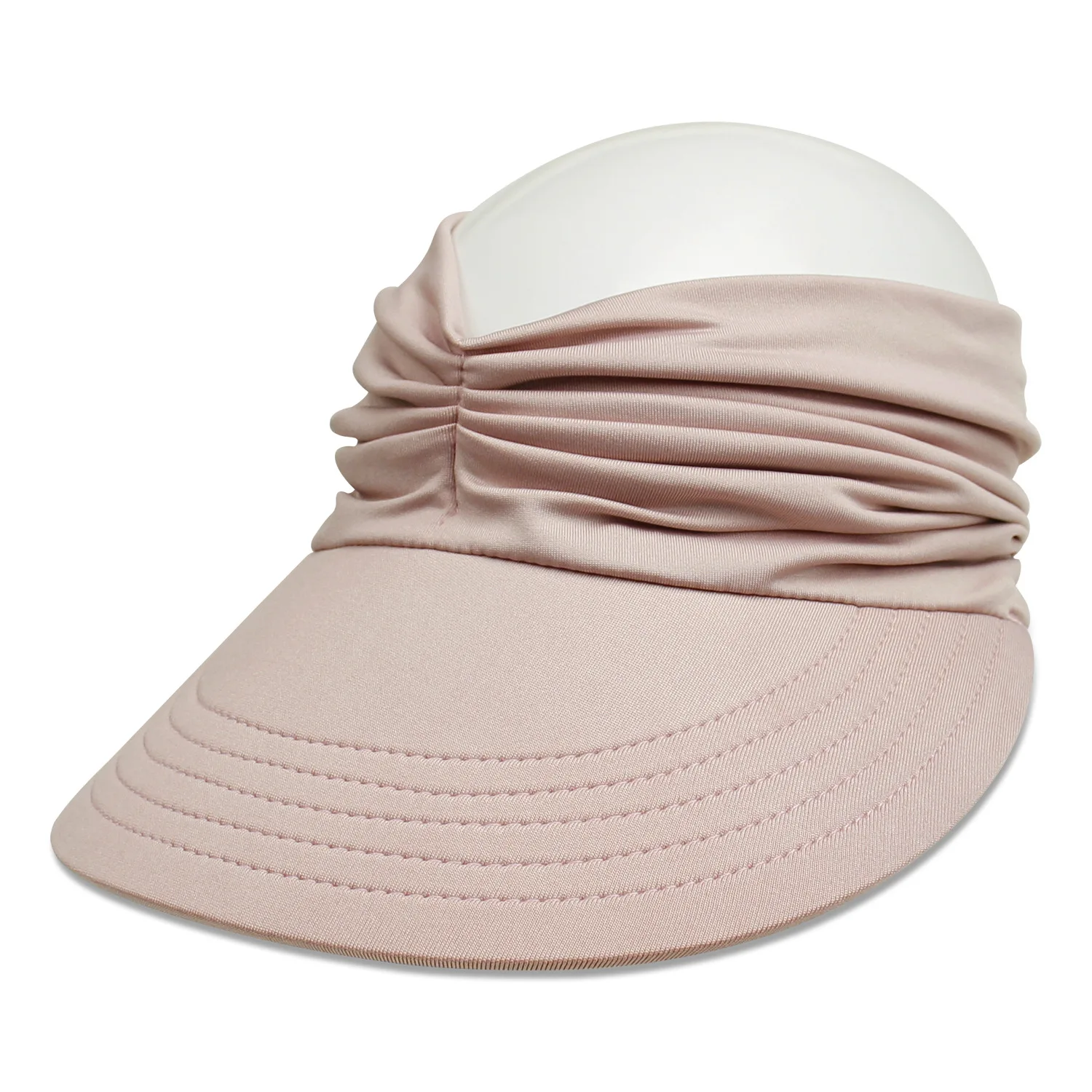 Womens Visor Hat Hollow Empty Top Cap Anti-UV Sun Protection Summer Beach  Hats 