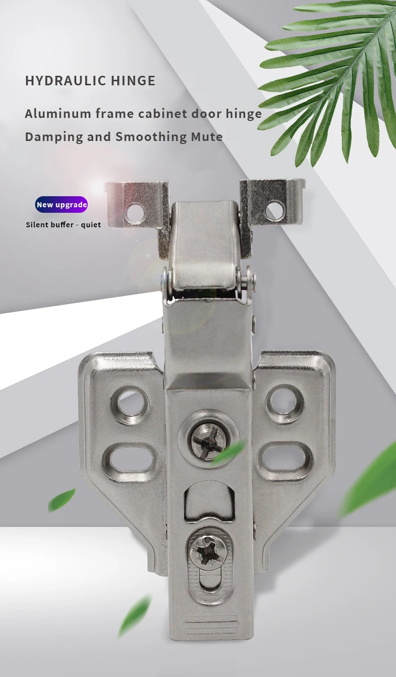 Jinrongda Oem Small Aluminum Butterfly Hinges Self Closing Concealed