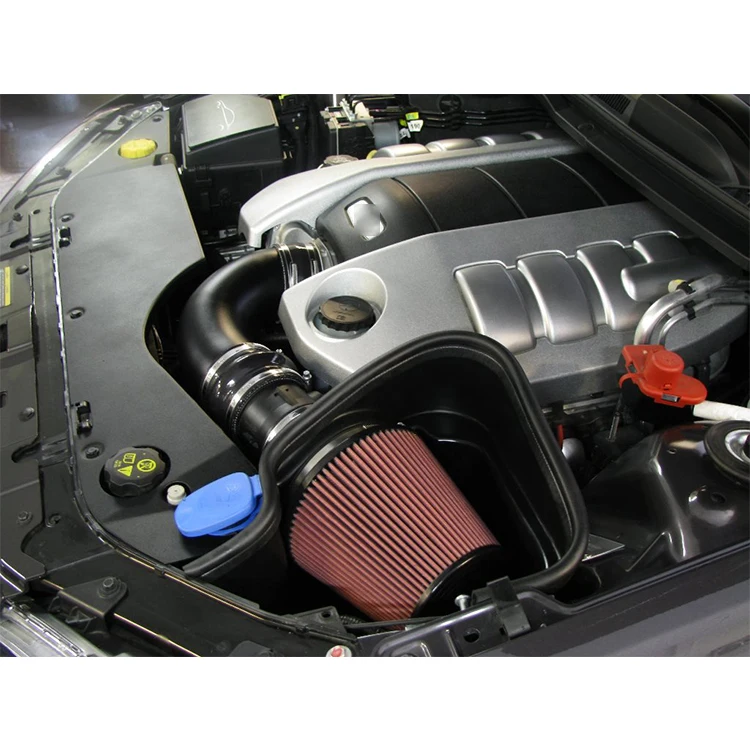 High Performance 2015-2016 Ford Mustang 3.7L V6 F/I Cold Air Intake System New Steel & Aluminium Air Filter Engine Application