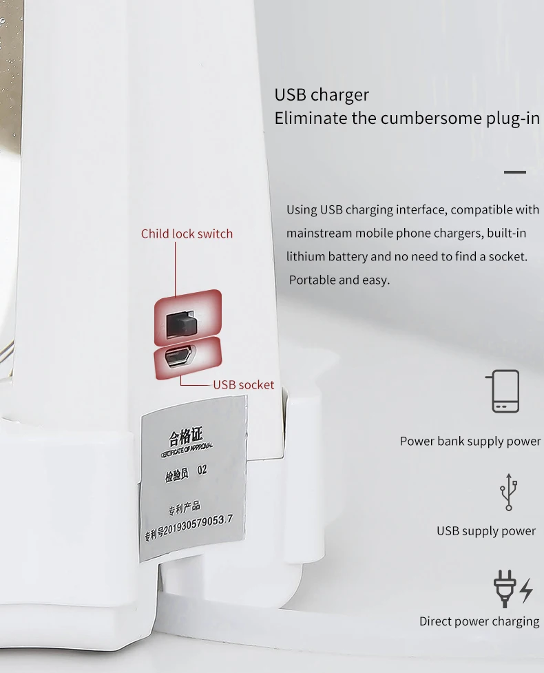 Intelligent Induction Water Pumping, Electric Pumping Water Dispenser, Automatic Water Dispenser for Pure Buckets Home Office