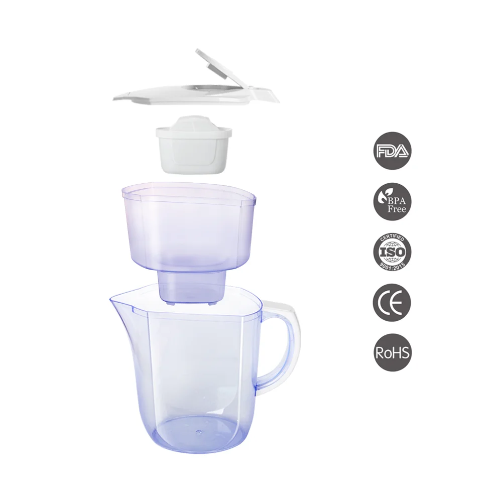 Pitcher Application 10 Cup Alkaline Water Filter Pitcher - High Ph & Low ORP