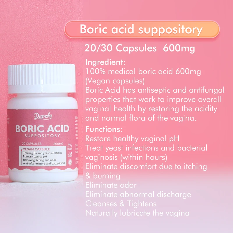 Private Label Acid Boric Feminine Care Products Vaginal Gel Wash Yoni