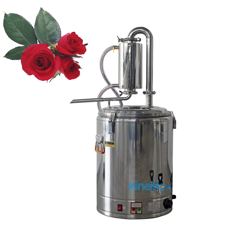 Herbal Oil Extract Steam Distillation Essential Oil Extraction Machine