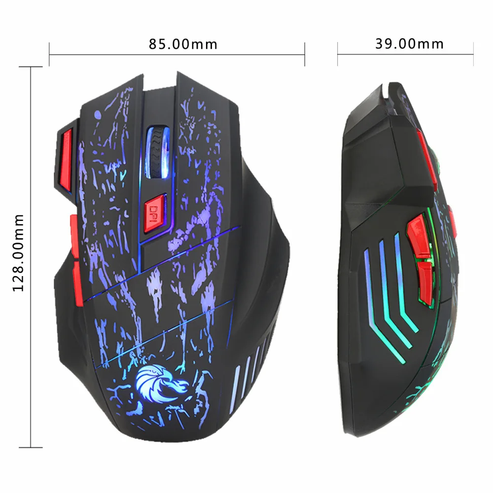 ultra Light Custom Shape Computer Personalized Gaming Mouse Wired Usb ...